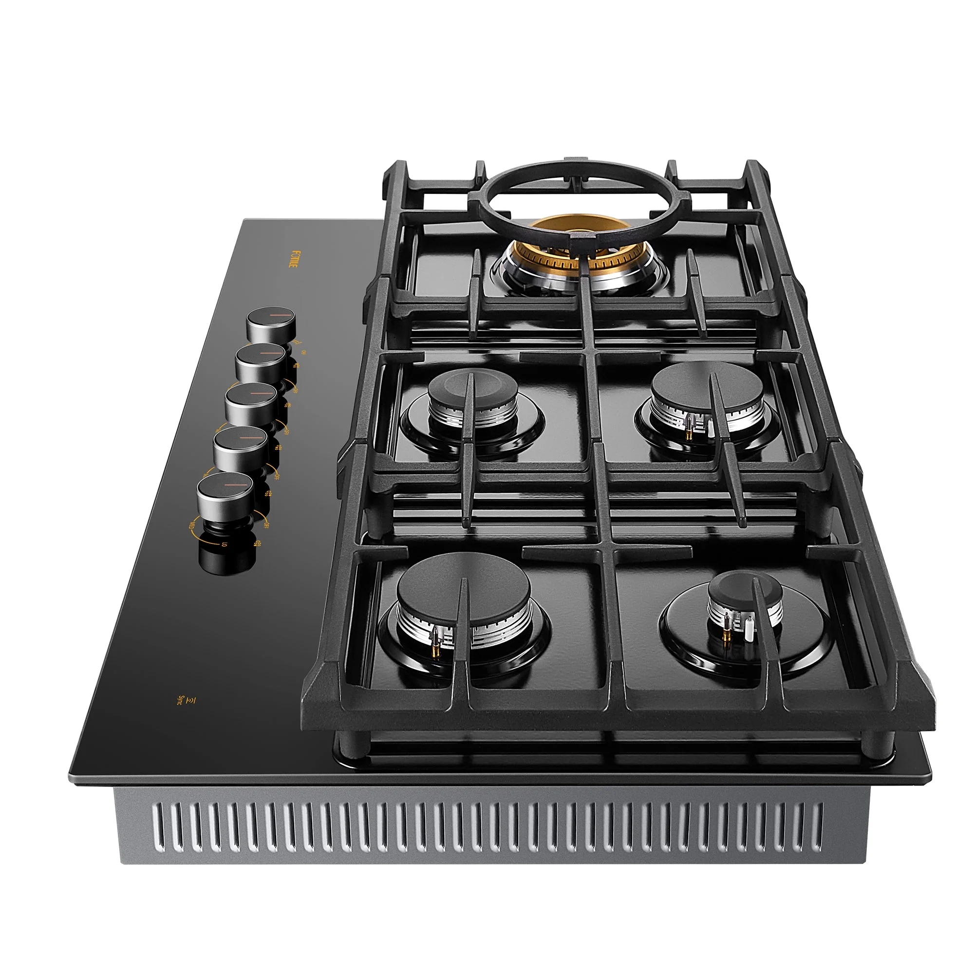 36" Anti-glare Glass Tri-Ring Gas Cooktop Series | GLG36501 - Image 10