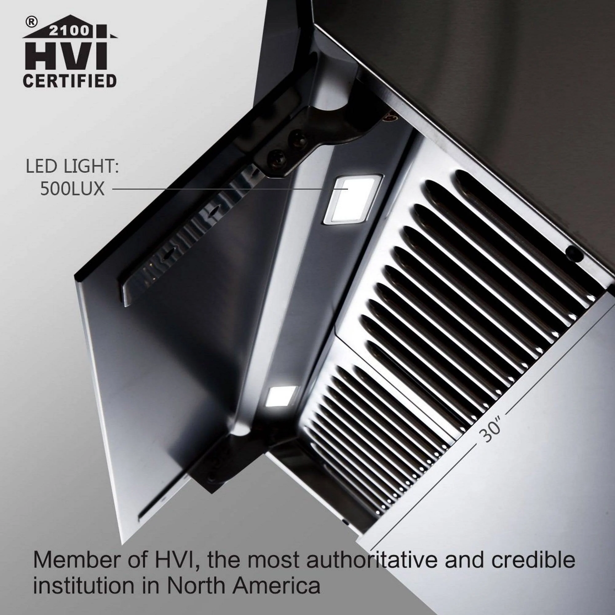 JQG01 Classic Series | 30" Range Hood 850CFM - Image 3