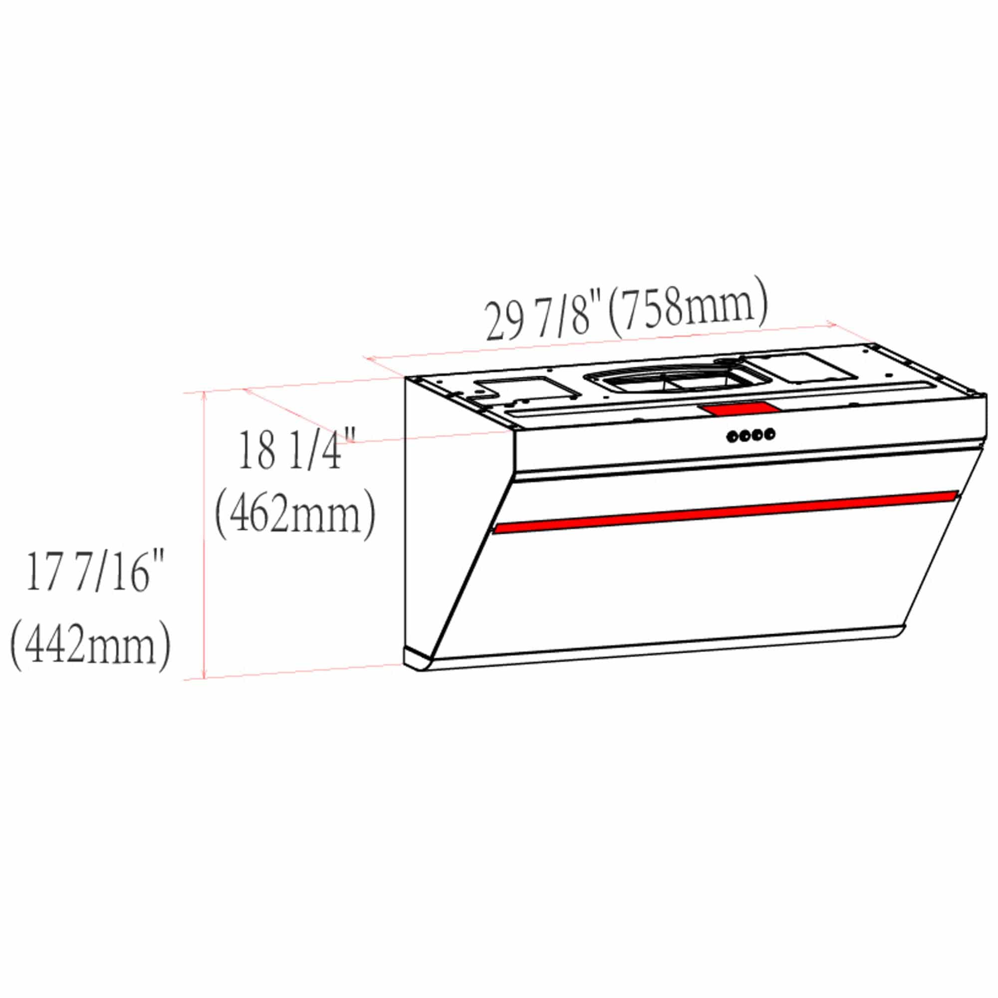 30" Under-Cabinet / Wall Mount Core Series | JQG7502 - Image 10